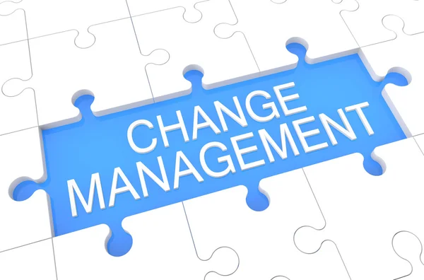 Zarządzanie zmianami — Zdjęcie stockowe