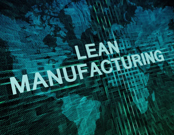 Lean manufacturing — Stockfoto