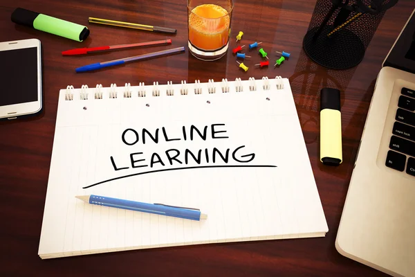 Online lärande — Stockfoto