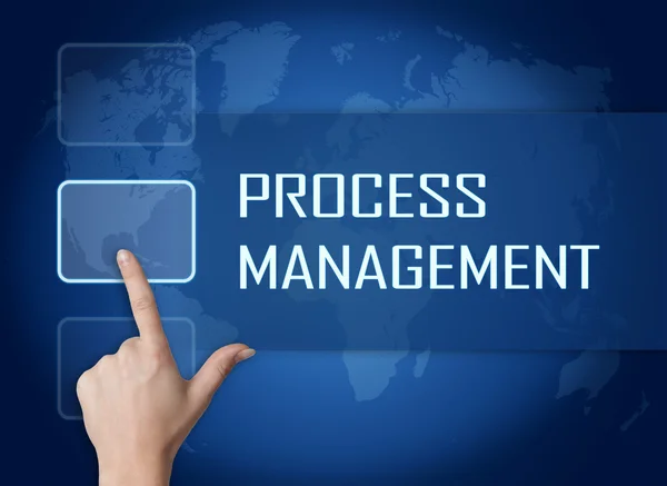 Proces zarządzania — Zdjęcie stockowe