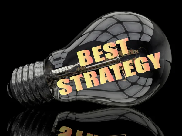 Beste Strategie — Stockfoto