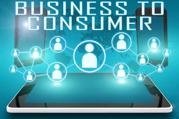Bisnis kepada konsumen — Stok Foto