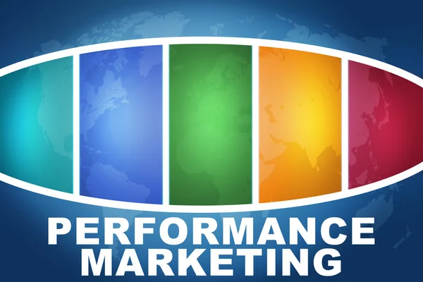 Marketing performance — Foto Stock