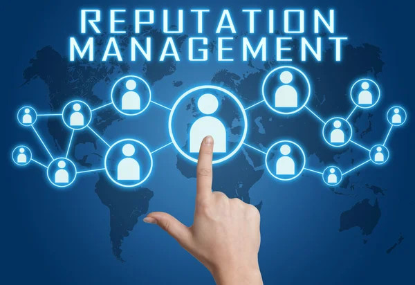 Reputation Management Stockfoto