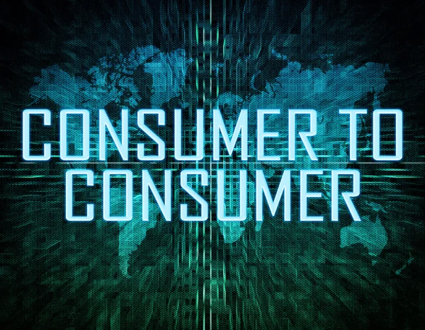 Consumer to Consumer — Stock Photo, Image