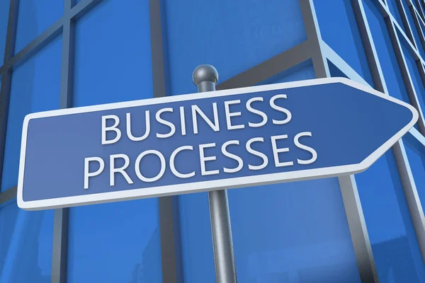 Procesów biznesowych — Zdjęcie stockowe