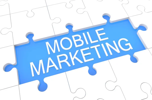 Mobile Marketing — Stock Photo, Image