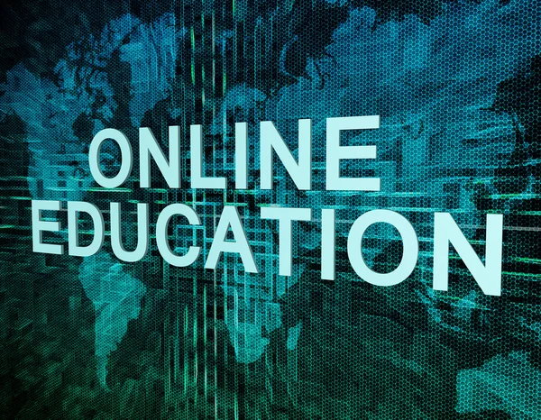 Online onderwijs — Stockfoto