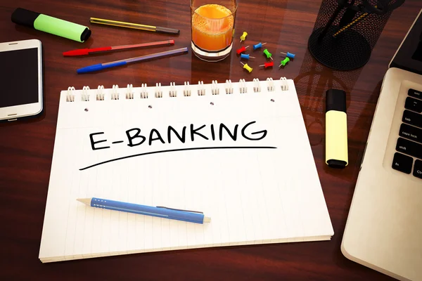 E-Banking — Foto Stock