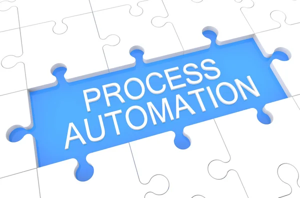 Automatisering van bedrijfsprocessen — Stockfoto