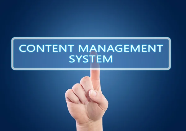 Content Management System — Stock Photo, Image