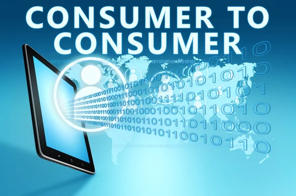 Consumer to Consumer — Stock Photo, Image