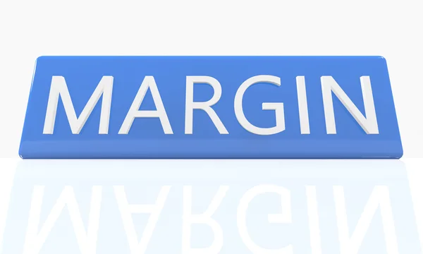Margin — Stock Photo, Image