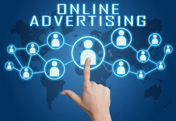 Online Advertising — Stock Photo, Image