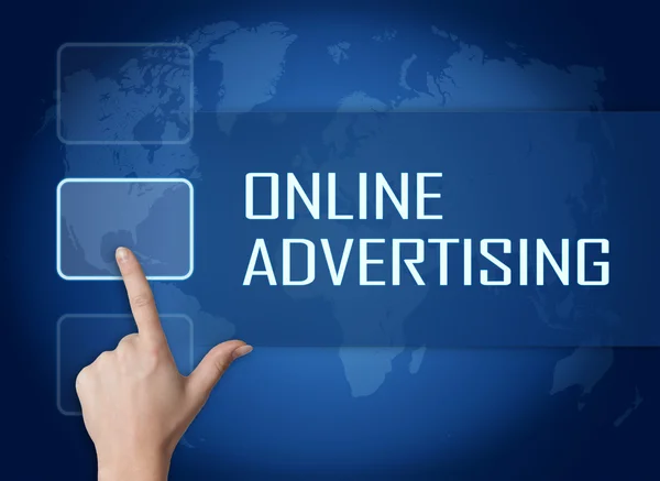 Online Advertising — Stock Photo, Image