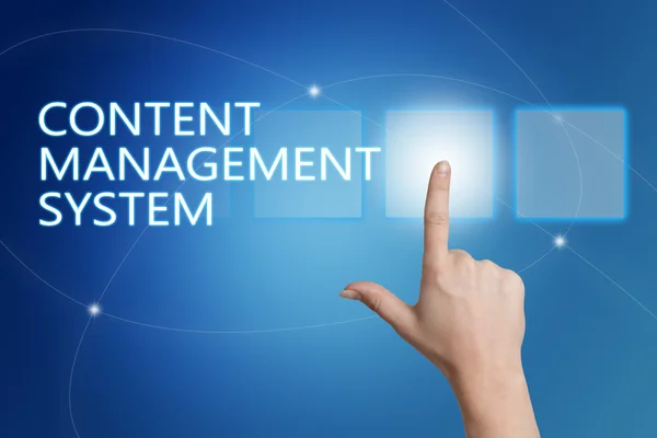 Content Management System — Stock Photo, Image