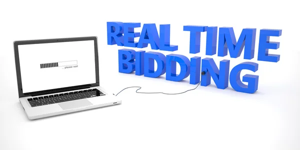 Real Time Bidding — Stock Photo, Image