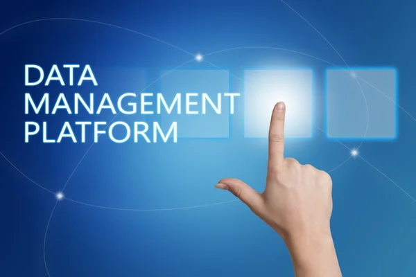 Piattaforma di gestione dati — Foto Stock