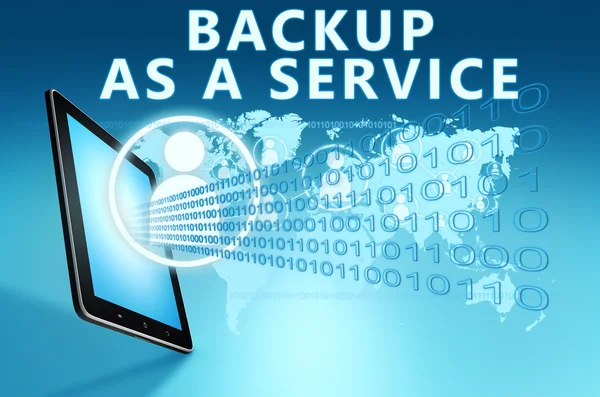 Backup als Dienstleistung — Stockfoto