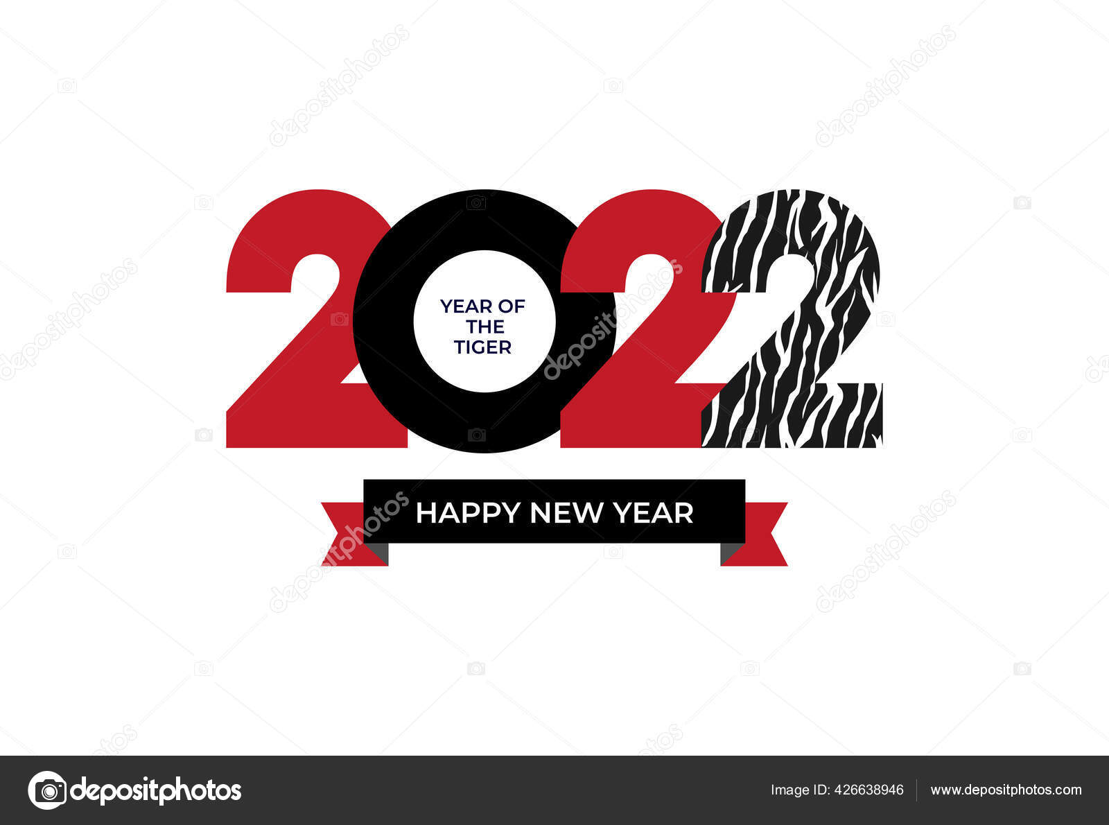 Happy New Year 2022 Logo Design Cover Business Diary 2022 Stock Vector  Image by ©artkovalev #426638946