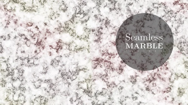 Seamless Marble Luxury Realistic Texture Background Marbling Texture Design Banner — Stock Vector