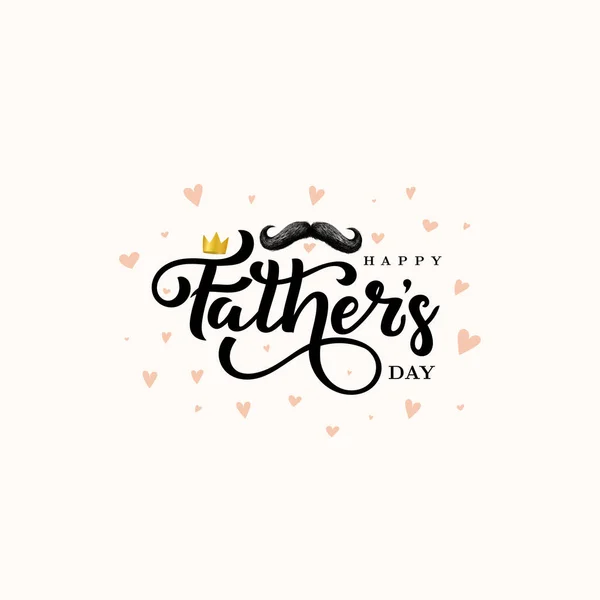 Glückliche Glückwunschkarte Zum Vatertag Banner Für Den Vatertag Für Plakate — Stockvektor
