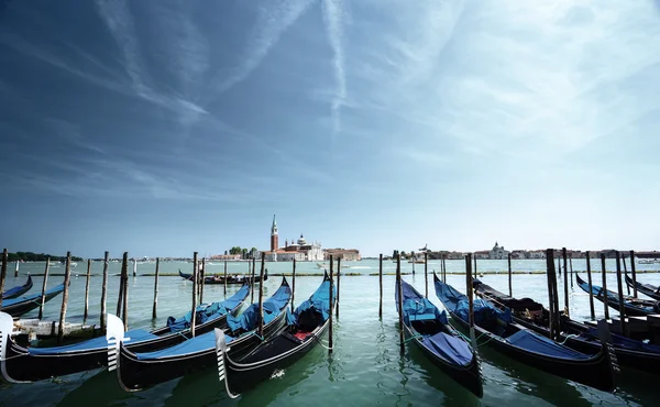 Gran Canal y Iglesia de San Giorgio Maggiore, Venecia —  Fotos de Stock