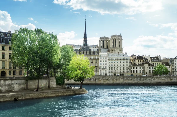 Seine river, Paris, France — Stock Photo, Image