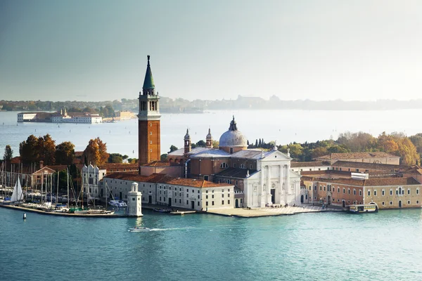 Uitzicht op het eiland San Giorgio, Venetië, Italië — Stockfoto