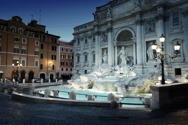 Trevi-brunnen, rom — Stockfoto