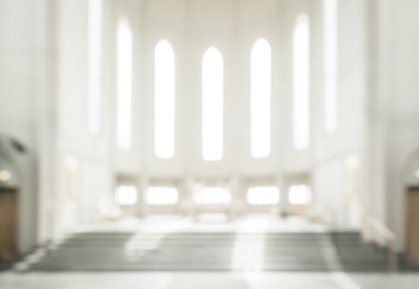bokeh iç modern lutheran, Hıristiyan Kilisesi