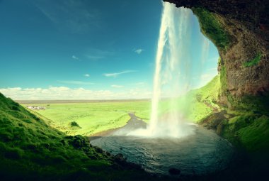 Seljalandfoss şelale, İzlanda