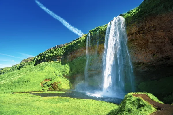 Seljalandfoss şelale, İzlanda