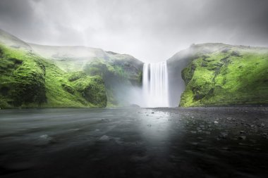 skogafoss şelale, İzlanda