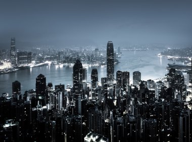 Hong Kong'dan victoria peak