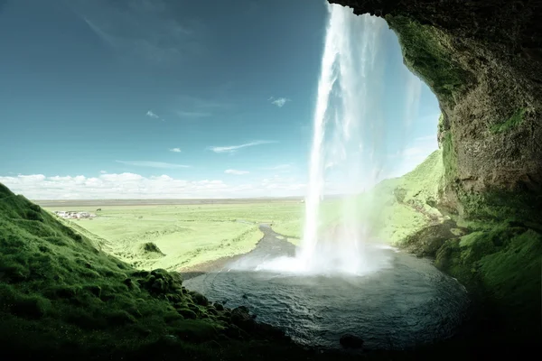 Seljalandfoss waterfall, Iceland — Stock Photo, Image