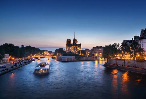 Notre dame de Paris, Francja — Zdjęcie stockowe