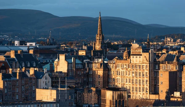 Edinburgh City Skyline Calton Hill United Kingdom — Stock Photo, Image