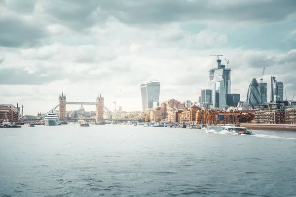 Panoramisch Uitzicht Skyline Van Londen — Stockfoto