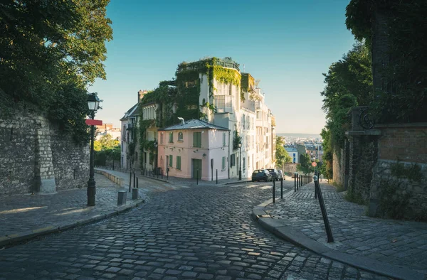 Dzielnica Montmartre Paryżu Francja — Zdjęcie stockowe