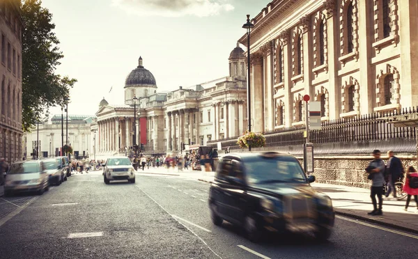 Rues Londres Heure Coucher Soleil Royaume Uni — Photo