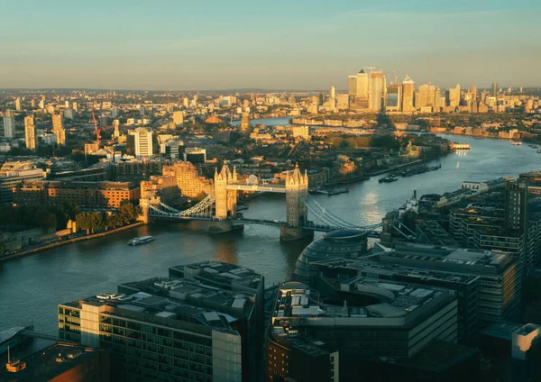 Londres Vista Aérea Com Tower Bridge Reino Unido Fotos De Bancos De Imagens Sem Royalties