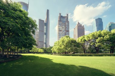 Yeşil Alan, Lujiazui Merkez, Şangay, Çin