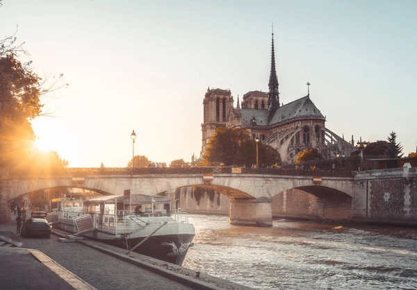 Notre Dame Paris Γαλλία — Φωτογραφία Αρχείου