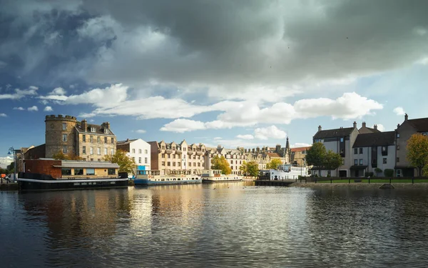 Old Leith Docks Edynburg Szkocja Wielka Brytania — Zdjęcie stockowe