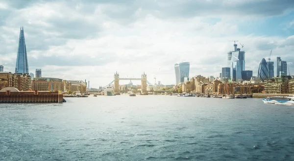 Londra Ufuk Çizgisinin Panoramik Görüntüsü Ngiltere — Stok fotoğraf