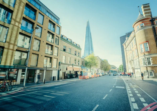 Slunné Ulice Londýna Velká Británie — Stock fotografie