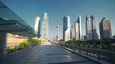 Hiper hata, Pudong finans bölgesi Şangay, Çin