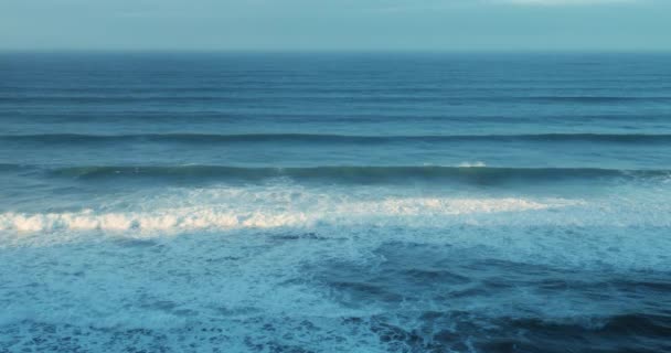 Ωκεάνια Κύματα Και Πρώτο Φως Του Πρωινού Αυστραλία — Αρχείο Βίντεο