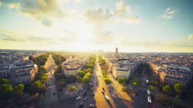 Paris manzarası Zafer Kemeri, Fransa